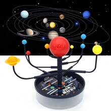 科學行星模型八大行星科學玩具,大腦訓練遊戲 - 彩色 - 查看 1