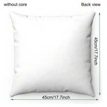 4入組星月印花戶外椅墊套,枕頭套,由聚酯桃皮織物製成,柔軟厚實,帶隱藏式拉鍊,方形設計,適用於客廳,臥室,庭院裝飾,完美適用於戶外派對和日常使用,僅包括椅墊套,不包括枕頭