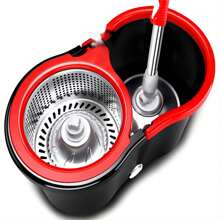 360° Rotating Mop And Wringer With Bucket - Black - View 4