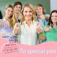 1件心形透明亞克力飾板,特別感謝友誼禮物,適用於朋友、家人、兒子、女兒、閨蜜、女性、男性、同事、最好的朋友禮物,畢業禮物、生日聖誕禮物給朋友,告別禮物、送行禮物、退休禮物、送走的員工或最好的朋友、退休/離開/告別/辭職、退休派對裝飾、有趣的禮物、溫馨的禮物想法、家居辦公室裝飾禮物,辦公桌上的裝飾、紀念禮物、藝術工藝裝飾禮物 - 彩色 - 查看 6