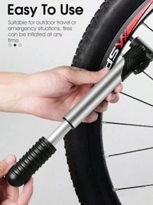 攜帶方便的小型泵 - 適用於山地自行車,公路自行車,籃球和足球！