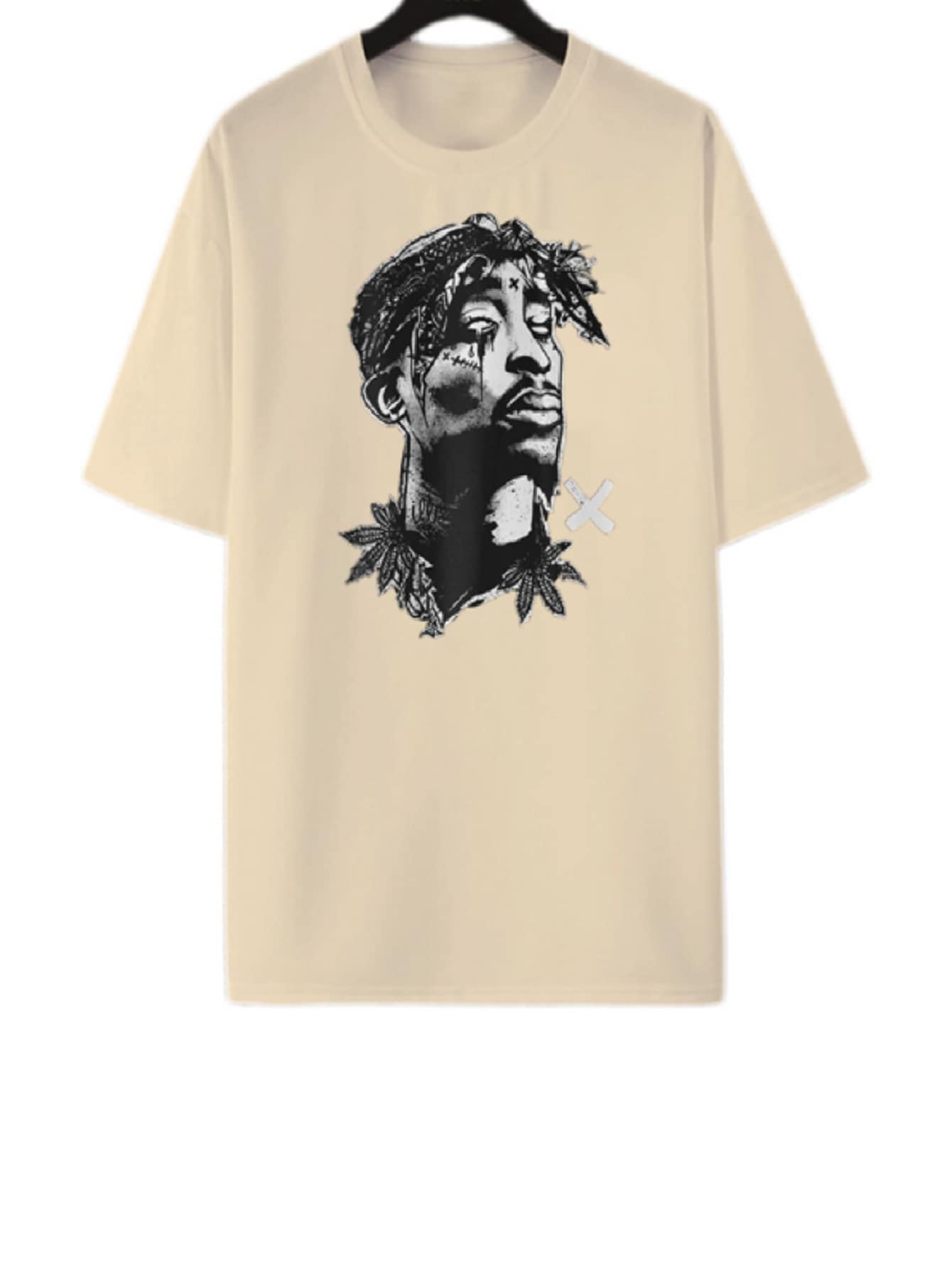 Men T-Shirts - 米色 - 查看 1