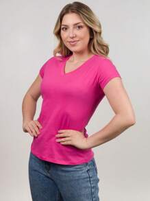 Women T-Shirts - 綠色 - 查看 4