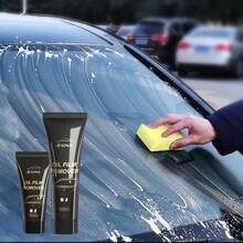 JB-XPCS 1入組汽車玻璃清潔劑r2,適用於擦拭汽車擋風玻璃,深度清潔和除油 - 杏色 - 查看 1