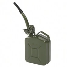 5L 0.6mm/10L 0.8mm American Oil Barrel Green With Inverted Oil Pipe - Army Green - View 3