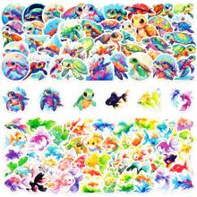 100Pcs Marine Life Stickers, Cute Sea Turtles Fish Waterproof Stickers For Laptop Phone Scrapbook Computer, Vinyl Funny Stickers For Teens Adults - Multicolor - View 2