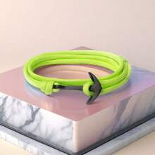 1 Miếng Đúng mốt Thủ công Nhiều lớp Dây nylon Mỏ neo & Da Vòng tay , Không giới tính Đồ trang sức - mỏ neo - Xem 18