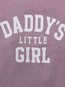 Young Girls' Summer Letter Printed Short Sleeve T-Shirt With Pocket And Shorts 2pcs Outfits