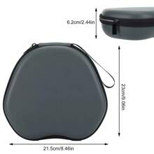 1PC Cloth Cover Portable Headphone Case For Air-Pods Max Earphone Hard Carrying Storage Bag Protective Cover - Cloth-black - View 7