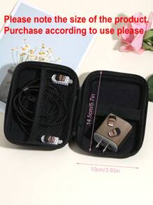 6pcs Eva Data Cable Organizer Package + Coffee Cup Shaped 1.5m Cord Winder, Cord Fixer & Break Resistance Data Cable, Tpu Charging Head Protector Compatible With IPhone 12/13/14 Smartphone Models, 20w Fast Charging Data Cable