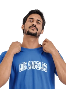 Men T-Shirts - Xanh đậm - Xem 2