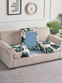 1PC Polyester Sofa Cushion Cover Geometric Stretch Living Room Sofa Cover Non-Slip Home Sofa Protective Cover