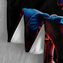 1 Miếng Hình con voi In Chăn nỉ Flannel , Trừu tượng Thiết kế Mềm mại Và Ấm áp Chăn Thích hợp Đối với Tất cả các mùa - Nhiều màu - Xem 5