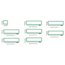 1入白色蕾絲空心聚酯纖維桌布,四季皆可使用 - 白色 - 查看 2