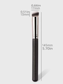 1pc Foundation & Concealer Brush, Nose Contour Kabuki Blush Brush,Perfecting Eye And Face Makeup Brush For Flawless Makeup