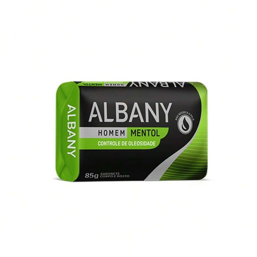 KIT COM 10 - Albany Homem Antibac Mentol Controle de Oleosidade