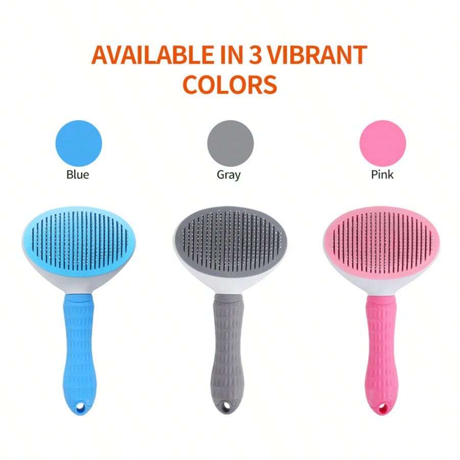 Pet Shedding Tool, Cat Comb And Dog Grooming Brush, Pet Hair Remover