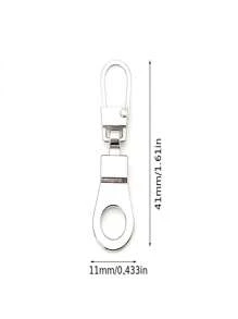 Detachable Zipper Head, Universal Zipper Head Accessories ForCoat Shoes Boots, Metal Pull Lock Pendant Pull - Multicolor - View 4