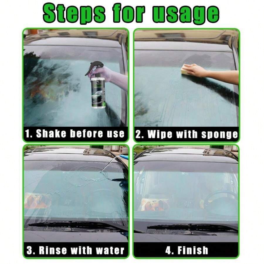 Ryekew X29 Glass Cleaner 150ml, Removes Grease Stains, For Car Window