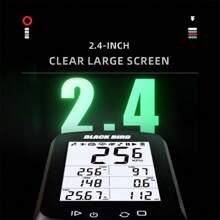 1 Miếng Blackbird Trắng Xe đạp GPS Đạp xe Máy tính Với 2.4 Inch Lớn Màn , Định vị , Thông minh Đèn nền , Pin Đời sống , IPX7 Không thấm nước , Thời gian thực Đua xe Bộ phận Chức năng , Con kiến + , Với Blackbird Đạp xe Ứng dụng - trắng - Xem 4