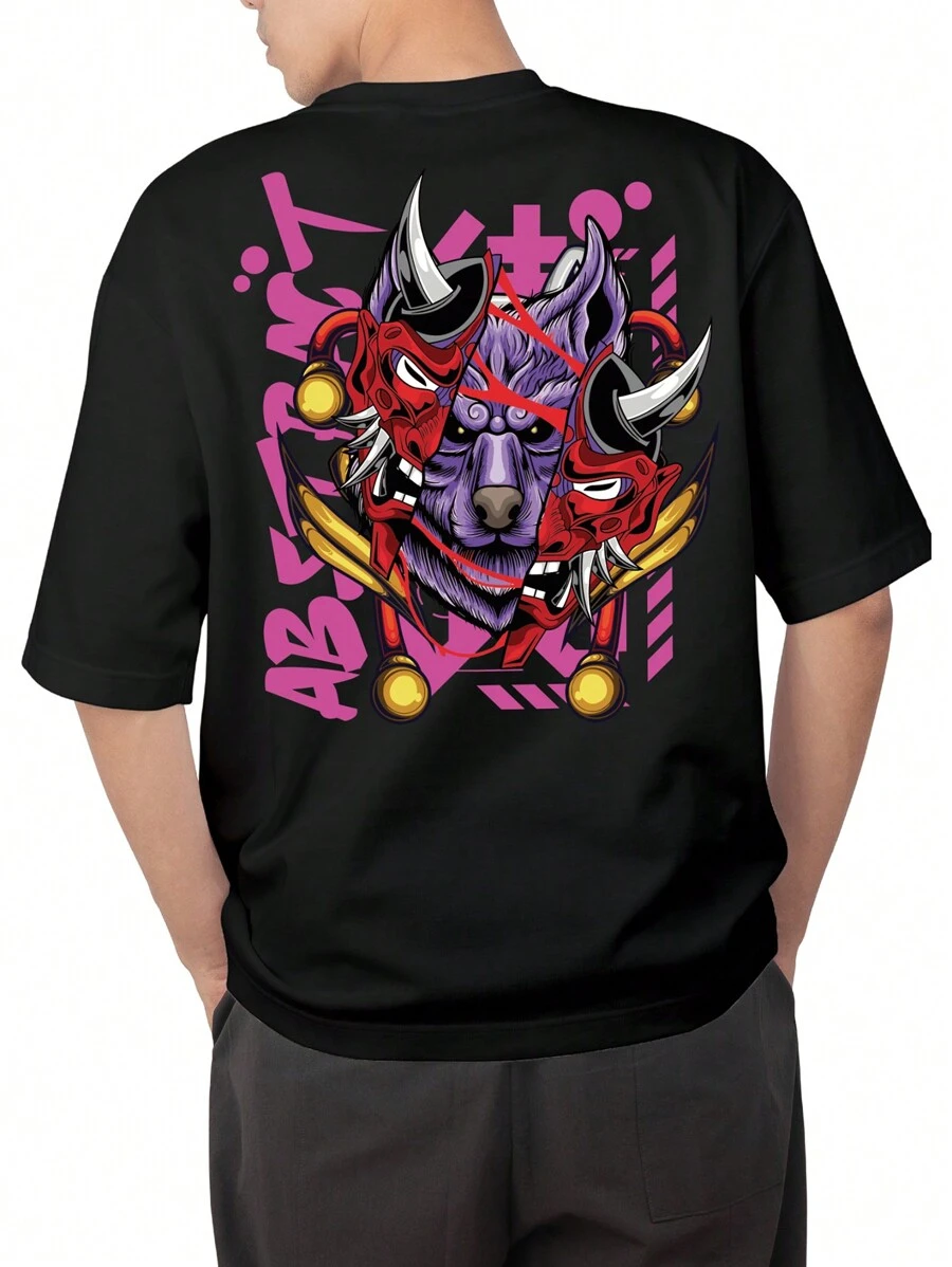 Men T-Shirts - Negro - Ver 1