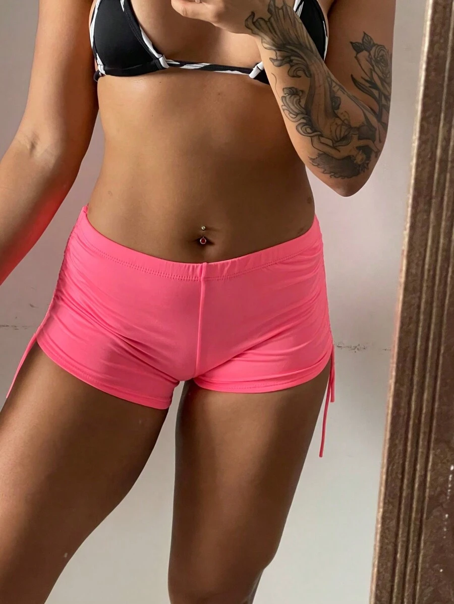 Women Tankinis - 玫紅色 - 查看 1