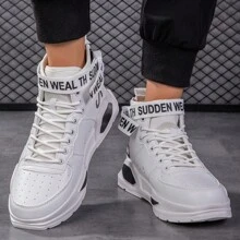 Mens Fashion High Top Sneakers Running Shoes Casual Walking Shoes Sports Shoes High Gym Shoes Casual Shoes High Fitness Shoes