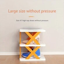 1 Miếng Gấp lại Giày Tủ , Tiết kiệm không gian Hộp đựng Đối với Nhà  Lối vào , Thu nhỏ Văn phòng , Chật hẹp Bàn ( trái cam ) - trái cam - Xem 5