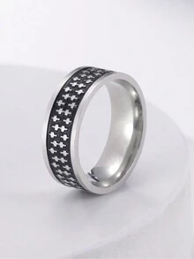 1 Miếng Thép không gỉ Mũi tên , Sợi dây , Vượt qua , Thiết kế Skull 8mm Vòng rộng Đối với Nam Punk Hip Hop Phong cách Thời trang Phụ kiện , Qủa tặng Đối với Bố , Bạn - 8mm - Xem 16