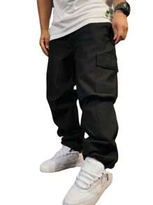 Men Jeans - 黑色 - 查看 2