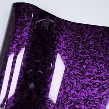 Vinilo De Fibra De Carbono Forjado Morado - Morado - Ver 5