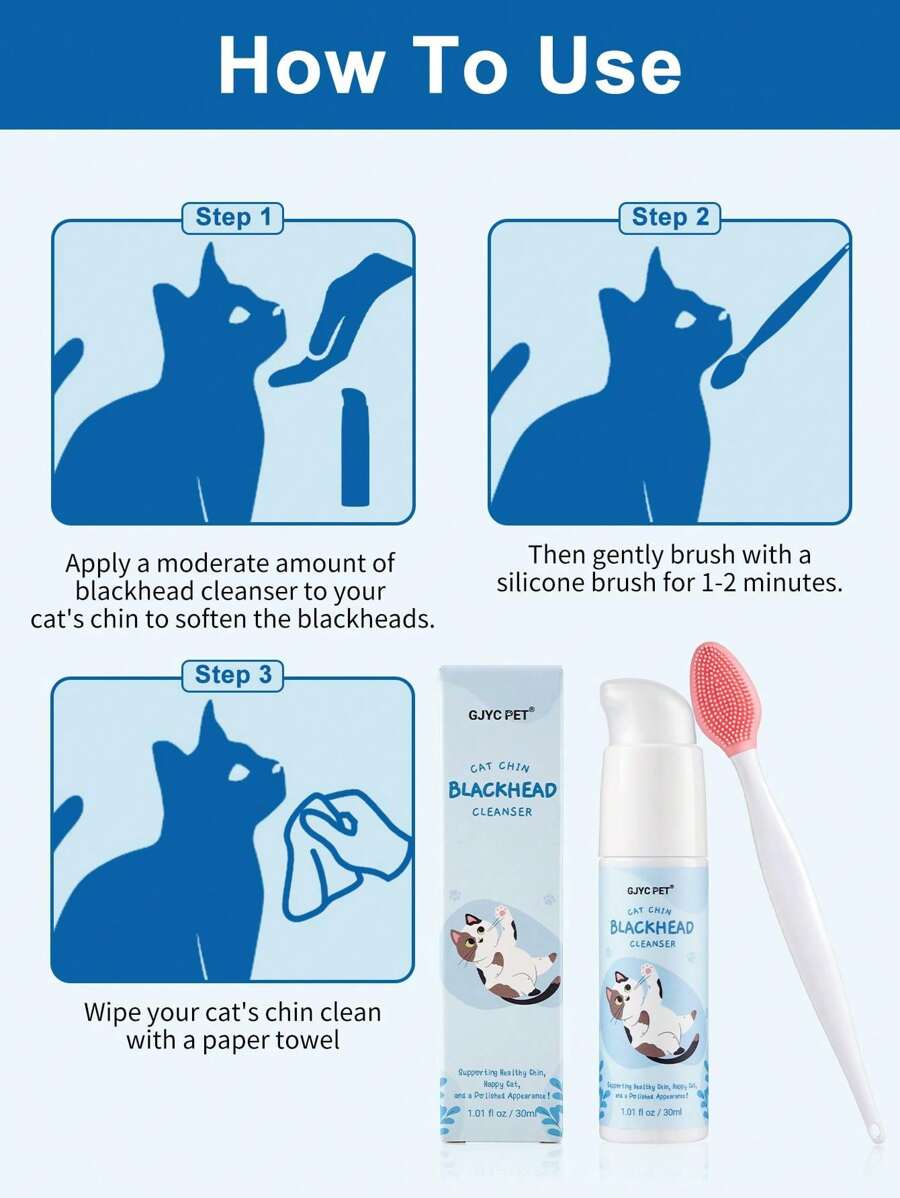 Cat Chin Blackhead Cleanser Kit Cat Chin Blackhead Cleanser And Soft
