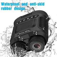 Camplab 8 倍變焦數位夜視單筒望遠鏡,2.5kd 附紅外線照明器,1080p 高清影片/照片拍攝,觀鳥雙筒望遠鏡,跨境露營狩獵,內建電池 - 黑色 - 查看 9