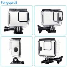 Waterproof Kit For Gopro Waterproof Housing And Diving Case Sport Camera Protective Shell And Underwater Waterproof Cover Equipment - Clear - View 7
