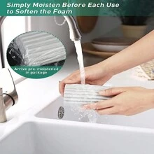 2/5 Uds. Herramientas De Limpieza Mágicas De Colores Mixtos Para Limpiar Cortinas, Rejillas De Ventilación, Radiadores, Espejos Y Ventanas. Cepillo Portátil Para Quitar El Polvo Para Una Fácil Limpieza - 2 piezas - Ver 5