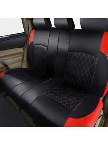 5座全套pu皮革通用汽車座套,適用於轎車、suv和卡車的所有季節