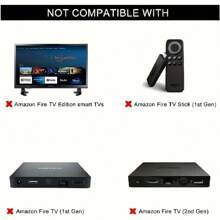 Control Remoto Con Voz Compatible Con Fire Tv, ¡actualice Su Fire Tv Stick Con El Control Remoto De Reemplazo De Voz L5b83g! - Negro - Ver 7