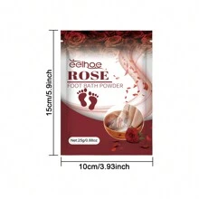 足部鹽能軟化角質、清潔和滋養足部,增加水分,讓肌膚光滑細膩。適合男女使用 - 紅色 - 查看 7