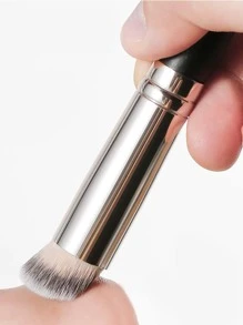 1pc Foundation & Concealer Brush, Nose Contour Kabuki Blush Brush,Perfecting Eye And Face Makeup Brush For Flawless Makeup