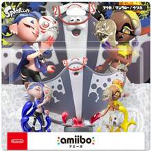 Splatoon Deep Cut Amiibo Set (Shiver, Frye, & Big Man) Triple Amiibo Pack - Switch Room Decoration - standard - View 1