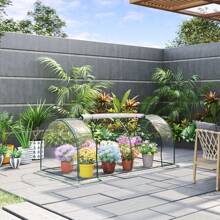 Outsunny Agricultural Greenhouses - 白色 - 查看 1