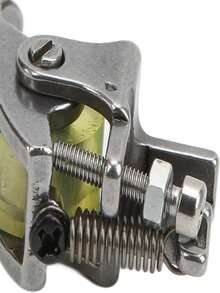 1 Narrow Width Roller Presser Foot With Three Wheels: Compatible With Leather And Down Jackets - Silver - View 4
