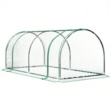 Outsunny Agricultural Greenhouses - 白色 - 查看 6