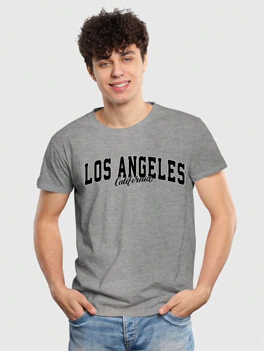 Men T-Shirts - Xám - Xem 1