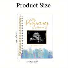 82 Sheets Pregnancy Journal, Pregnancy Book Memory Book For Expecting First Time Moms & Experienced Moms With Sonogram Photo Frame, Mom Book Diary For Gift, Through Third Trimester Milestone Tracker, Baby Album, Ultrasound Pictures, Pregnancy Album Commemoration, Pregnancy Planner With Gift Box For Gift