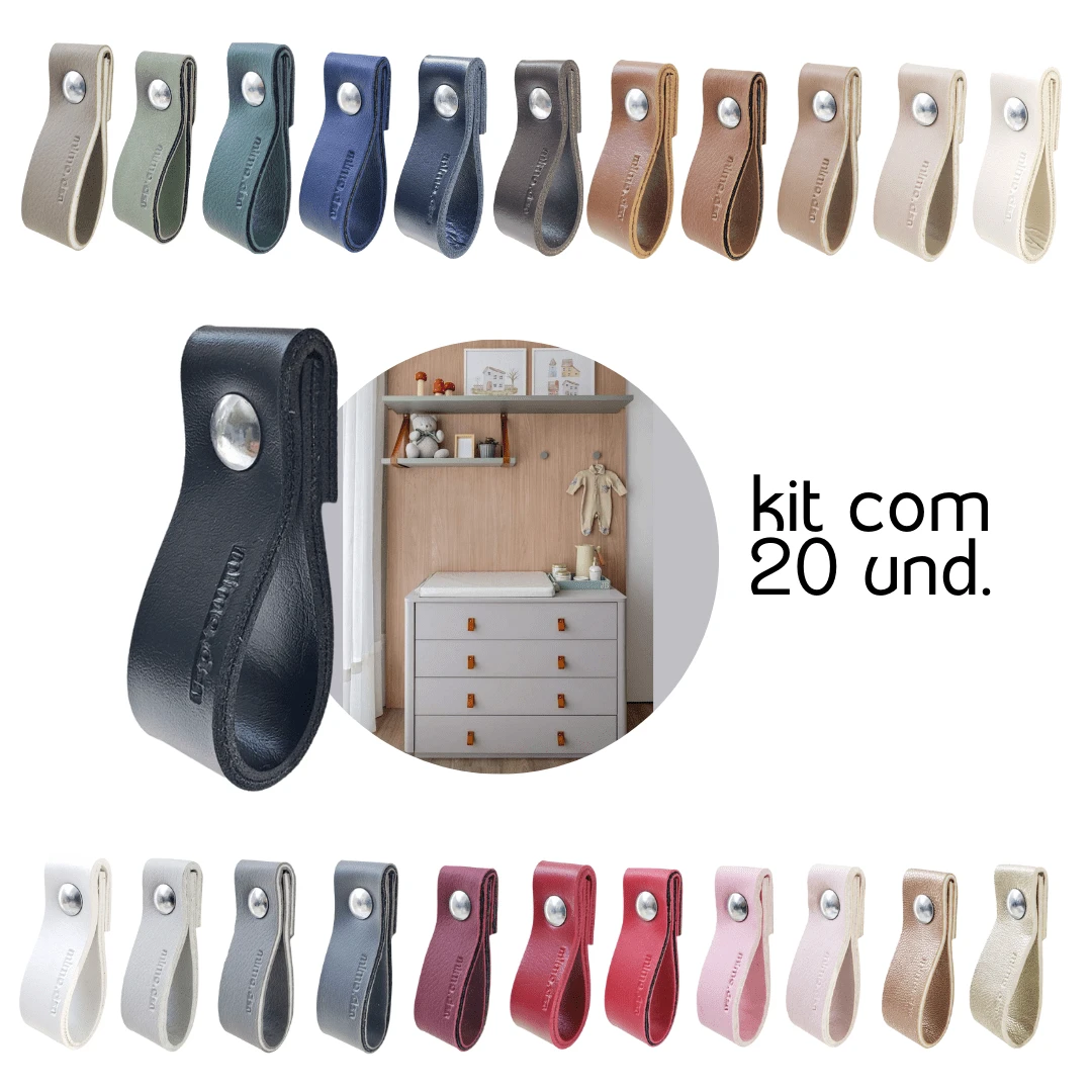Cabinet Pulls - 黑色 - 查看 1