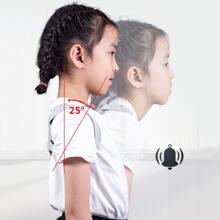 Corrector Postura Inteligente Espalda Con Sensor Para Niños Adultos - Gris - Ver 4