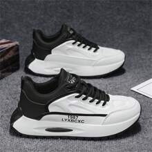 New Arrival Men's Sport Casual Shoes With Unique Style And Wide Range Of Compatibility For 2024 Spring - Black and White - View 1