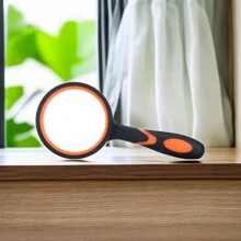 雙色橡膠防護手持放大鏡,8倍放大鏡片,適用於老年人閱讀、兒童科學實驗、戶外生火照明 - 彩色 - 查看 2