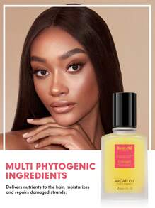 Ecolchi 1入組60ML，富含角蛋白膠原蛋白和摩洛哥堅果油，無硫酸鹽，無對羥基苯甲酸酯，讓您的頭髮柔滑光滑/柔軟/有光澤/水潤/強韌，適用於干燥和受損頭髮，適用於日常護髮程序 - 香檳色 - 查看 2